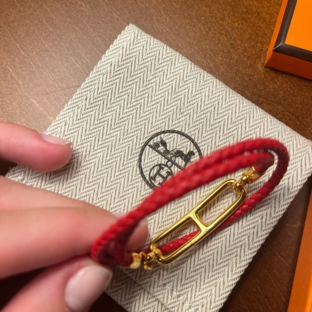 Hermes Roulis Double Tour Bracelet - Picture 3 of 5